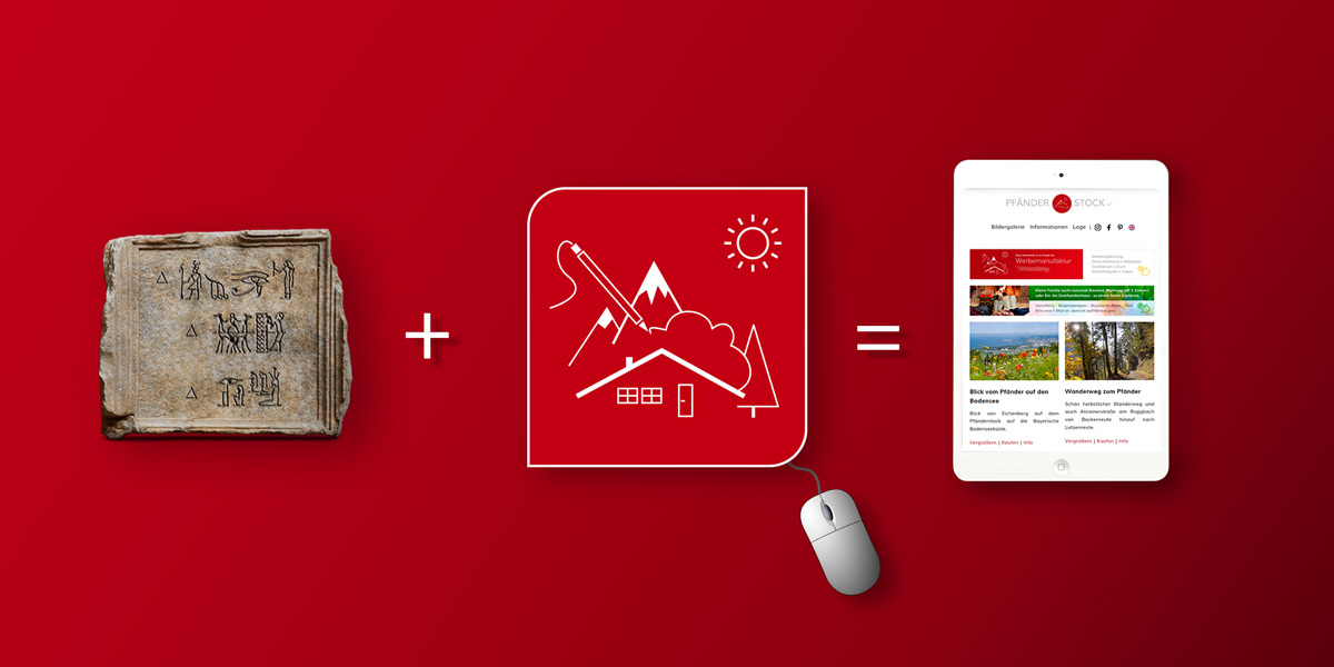 Webdesign der Werbeagentur und Kreativagentur für den Kanton Graubünden
