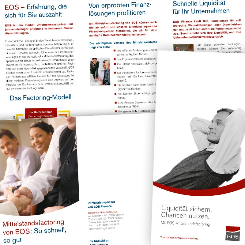 Referenz Flyer-Design der Werbeagentur und Kreativagentur Graubünden
